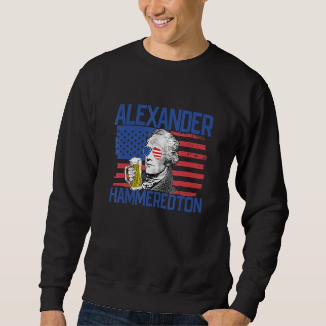 Sudadera Alexander Hammeredton 4 De Julio Alexander Hamilt (Anverso)