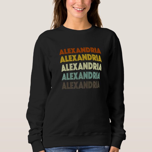 Sudadera Alexandria Virginia American Va Usa Hometown Resid (Anverso)
