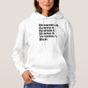 Sudadera Alexandria y Ayanna y Rashida y Ilhan