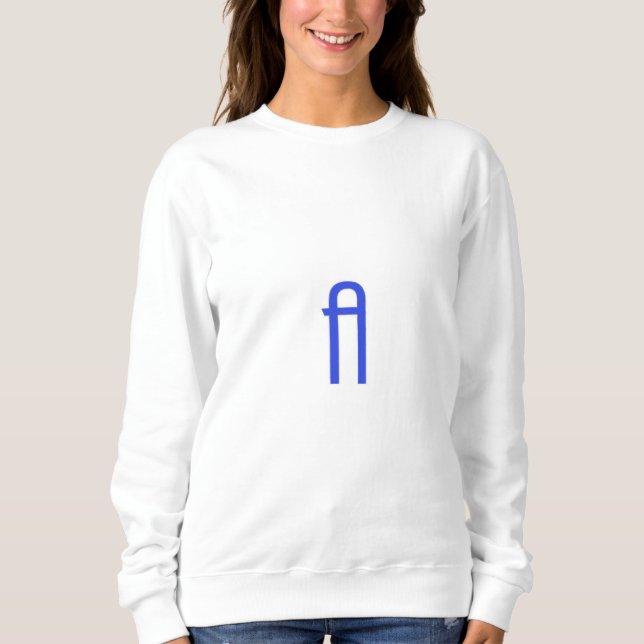 Sudadera alfabético A (Anverso)