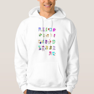 Sudadera Alfabeto hebreo