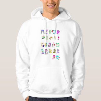 Sudadera Alfabeto hebreo