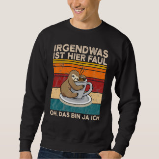 Sudadera Algo Está Aquí Faul Oh Das Bin Ja Ich Slotier