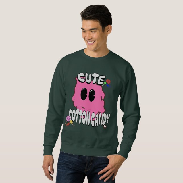 Sudadera Algodón de Azúcar Dulce, simple y genial (Anverso completo)