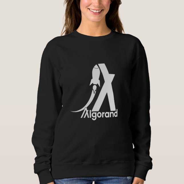 Sudadera Algorand Rocket Crypto Nft Cryptocurrency Blockc (Anverso)