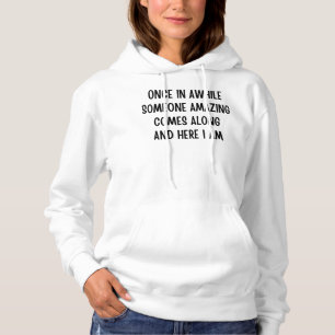 SUDADERA ALGUIEN ASOMBROSO VIENE UNA Y OTRA VEZ