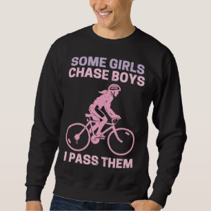 Sudadera Algunas chicas persiguen a los chicos, les paso pe