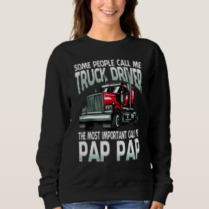 Sudadera Algunas personas me llaman camionero el más import