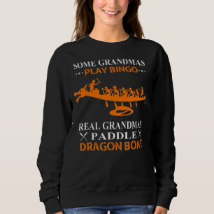 Sudadera Algunos abuelitos Jugar Bingo Real Grandmas Arrast