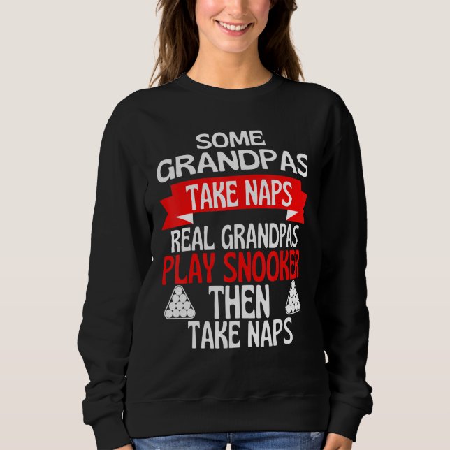 Sudadera Algunos abuelitos se burlan de las Napas Real Gran (Anverso)