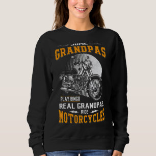 Sudadera Algunos Abuelos Juegan Bingo Real Grandpas Ride Mo