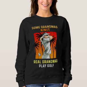 Sudadera Algunos Abuelos Knit Real Grandmas Juegan Deportes