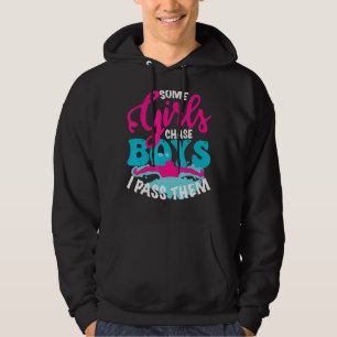 Sudadera Algunos Chicas Persiguen A Los Niños A Los Que Pas