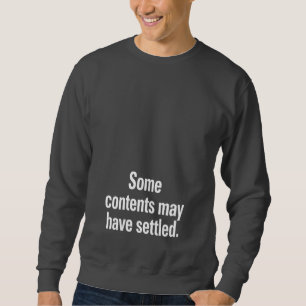 Sudadera Algunos contenidos pueden haber sido fijos Texto b