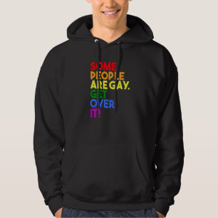 Sudadera Algunos Gays Se Salen De La Bandera Del Orgullo Ra