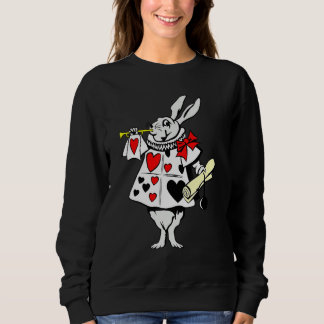 Sudadera Alice In Wonderland Rabbit Easter Tshirt Bunny Pla