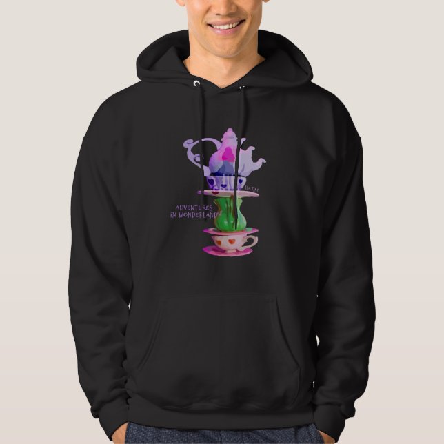 Sudadera Alice In Wonderland  Tea Time (Anverso)