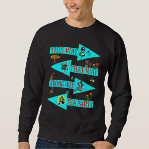 Sudadera Alice In Wonderland White Rabbit Men Mujeres Niños