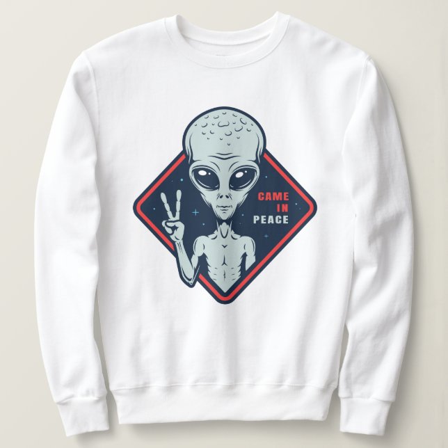 Sudadera Alien (Anverso del diseño)