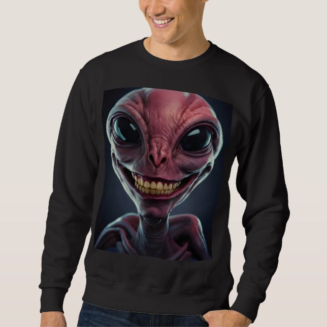 Sudadera Alien. (Anverso)