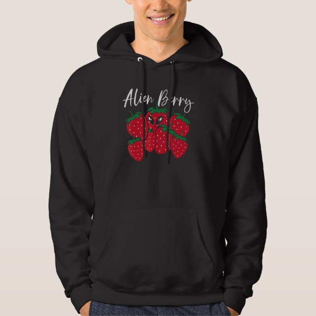 Sudadera Alien Berry Fresa   Fresa Extraterrestre (Anverso)