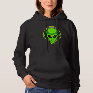 Sudadera Alien con audífonos está listo