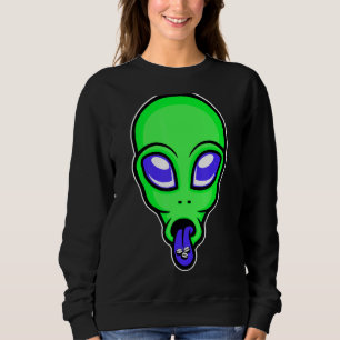 Sudadera Alien Cree Que Los Niños De Halloween Se Quedan Co