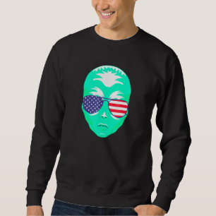 Sudadera Alien de Guay con bandera de los Estados Unidos ga