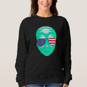 Sudadera Alien de Guay con bandera de los Estados Unidos ga