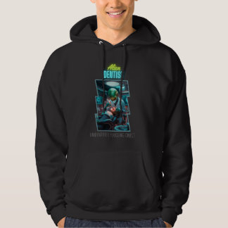 Sudadera Alien Dentist No Identificado Flossing Object Funn