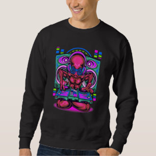 Sudadera Alien Dj Inspirado Alien Turntables Relacionados C