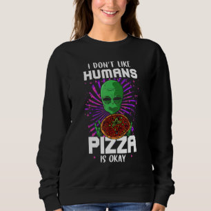 Sudadera Alien For Men Head Green Ufo Area 51 Space