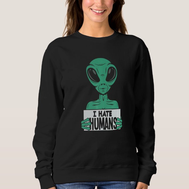 Sudadera Alien Galaxy Ufo fan Sifi estilo top. Pr (Anverso)