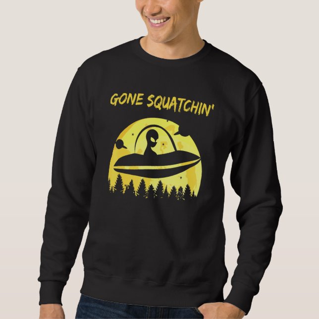 Sudadera Alien Gone Squatchin (Anverso)