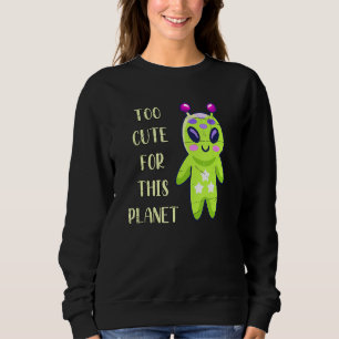 Sudadera Alien Head Outer Space Scifi Alien