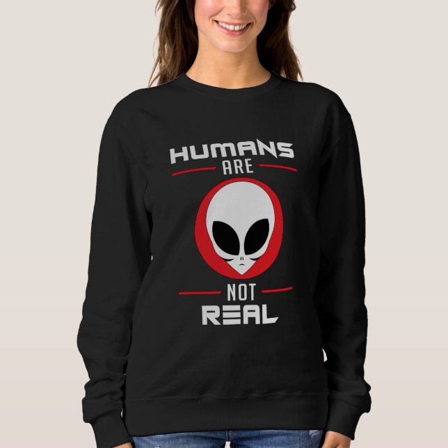 Sudadera Alien Head Ufo Aliens Area 51 Space Funny Gift (Anverso)