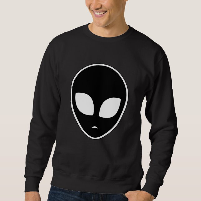Sudadera Alien Head Ufo Aliens Space Area 51 Gracioso regal (Anverso)