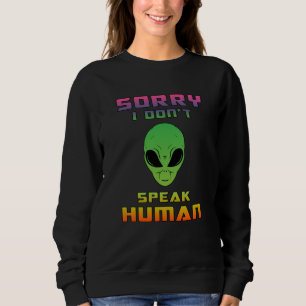 Sudadera Alien Head Ufo Aliens Space Area 51 Gracioso regal