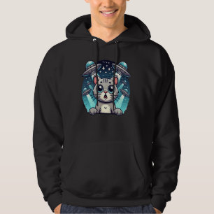 Sudadera Alien Meme Mascota De Humor Puppy Lover Divertido
