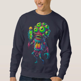 Sudadera Alien Monster Creatie met Elektrisch Testbuis
