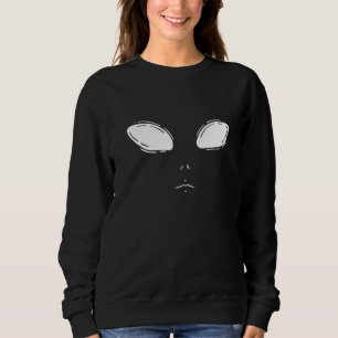 Sudadera Alien Ojos Disfrazados Espeluznantes Halloween de