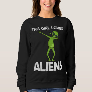 Sudadera Alien Para Chicas Niños Vida Extraterrestre