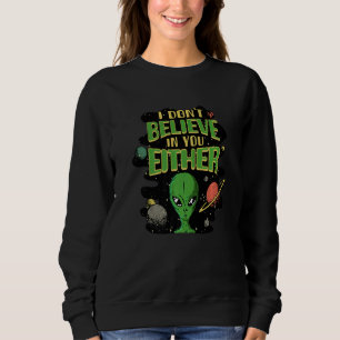 Sudadera Alien Para Hombres Cabeza Verde Ufo Área 51 Espaci