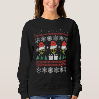 Sudadera Alien Santa Hat Navidades Guay Ugly X Mas Pajama P