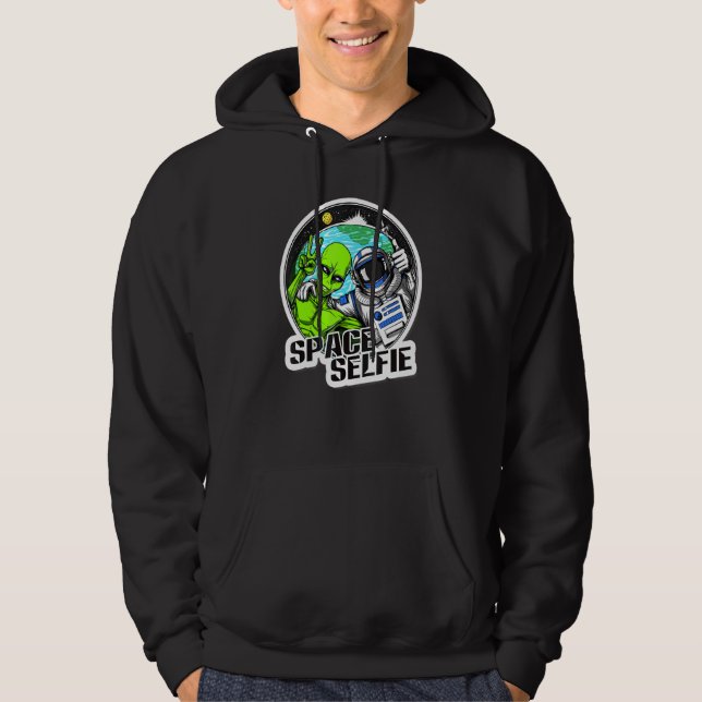 Sudadera Alien Selfie Earth Mo (Anverso)