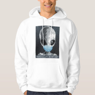 Sudadera Alien Social Distant Hoodie
