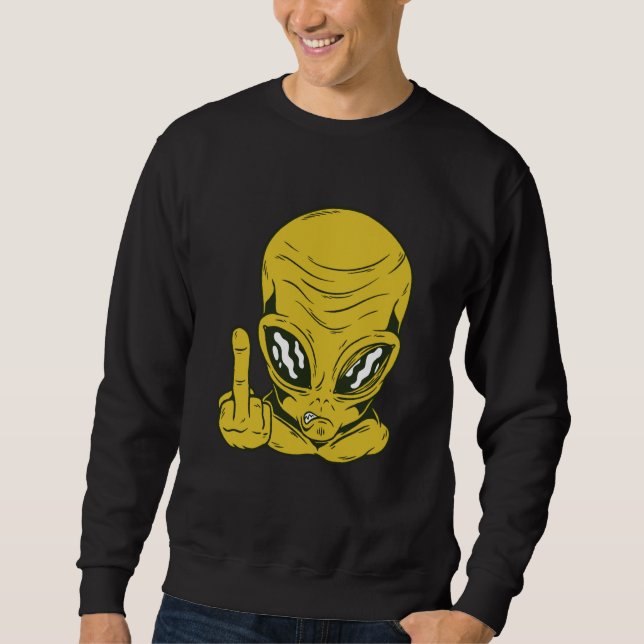 Sudadera Alien space aliens  1 (Anverso)