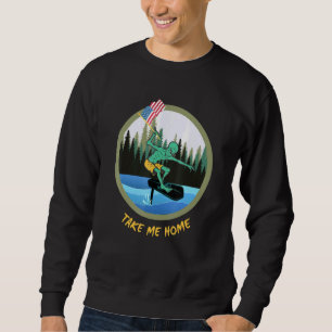 Sudadera Alien Tech Mogul Rides Hydrofoil Ufo