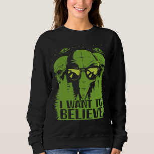 Sudadera Alien Ufo Hombres Mujeres Niños Chicas Espacio Ver