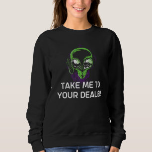 Sudadera Alien Ufo Hombres Mujeres Niños Chicas Espacio Ver